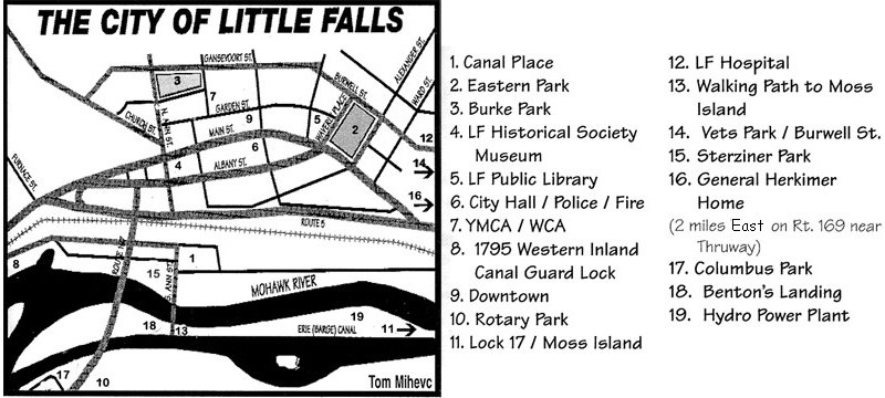 Map of Little Falls