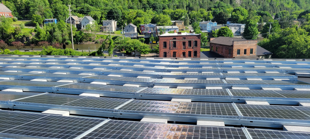 Solar Panel Installation at The Inn at Stone Mill